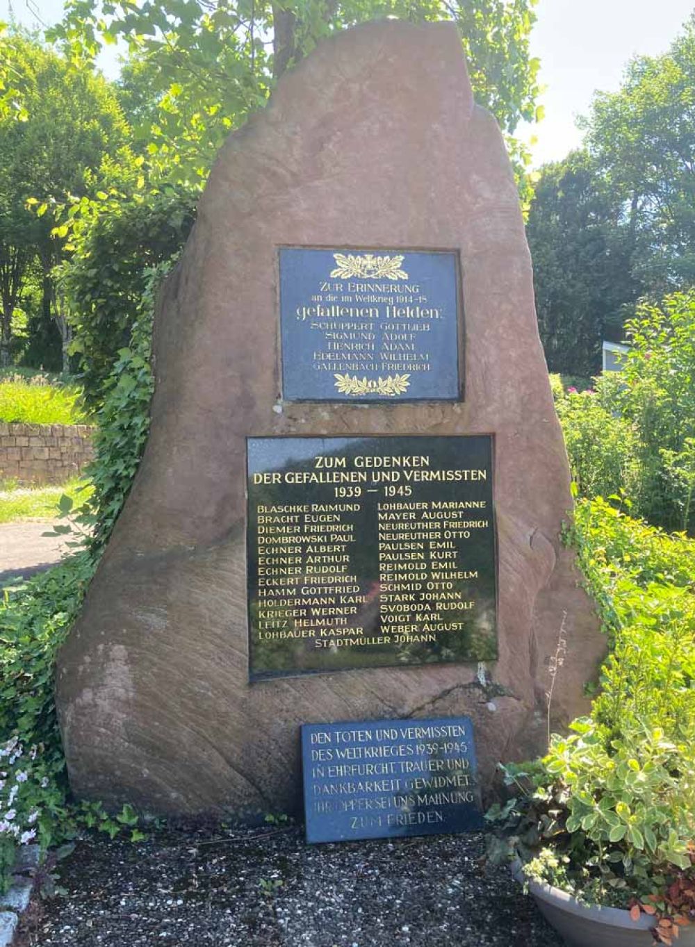 Kriegerdenkmal Zwingenberg
