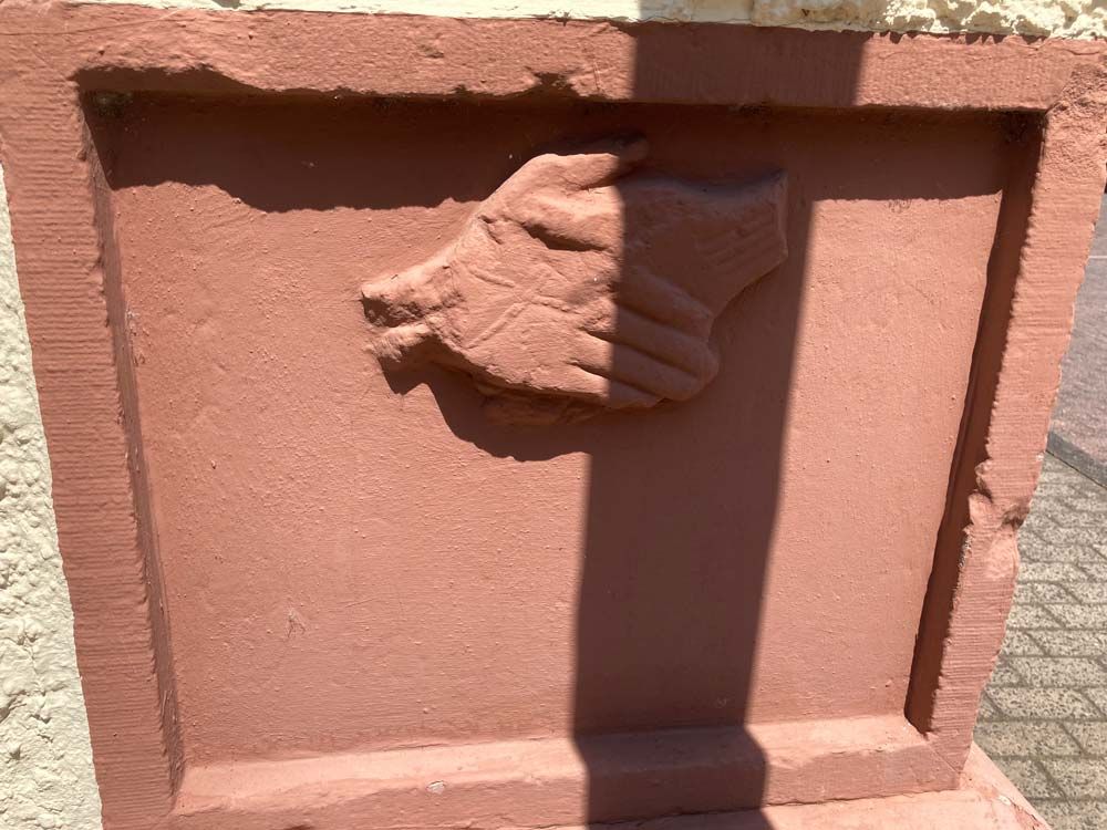 Gefaltete Hände Hainstadt