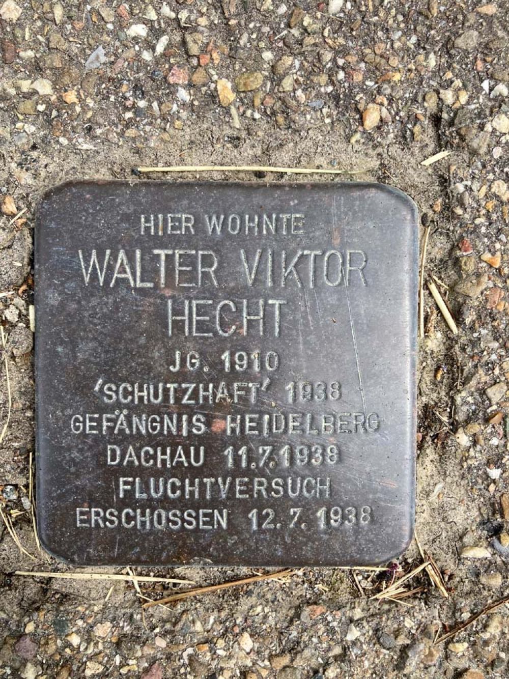 Stolperstein Sindolsheim